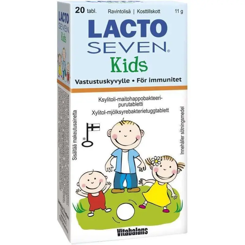 Lacto Seven Kids Maitohappobakteeri