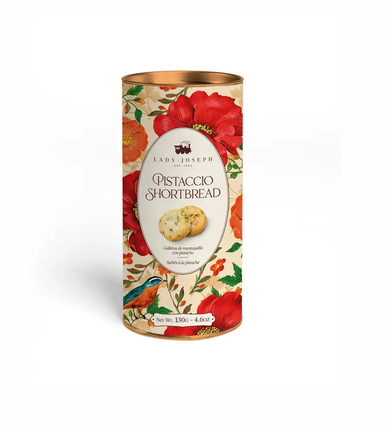 Lady Joseph Pure Butter Shortbread pistaasikreemillä 130g