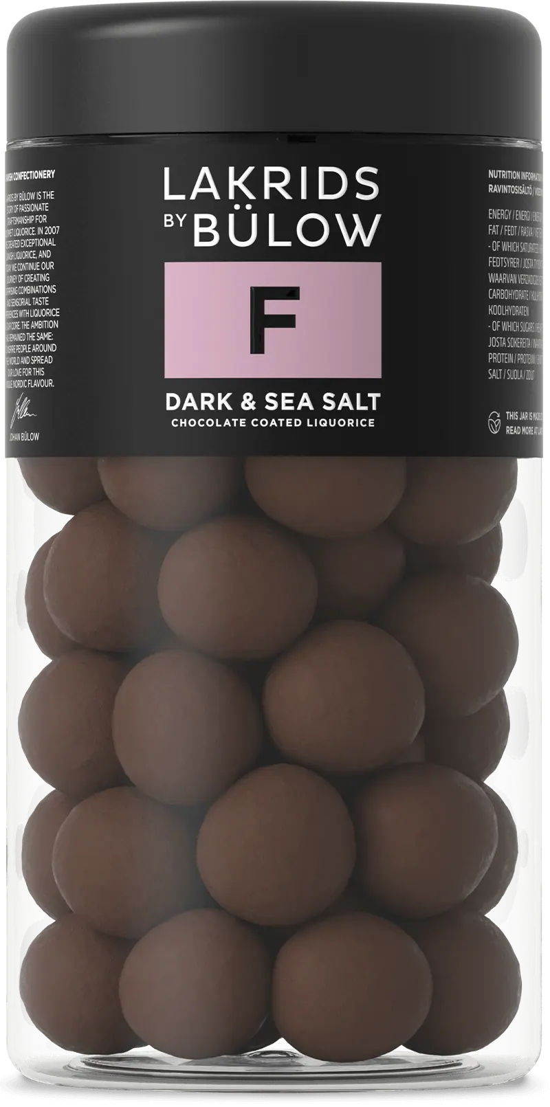 Lakrids F Dark & Sea Salt 270g