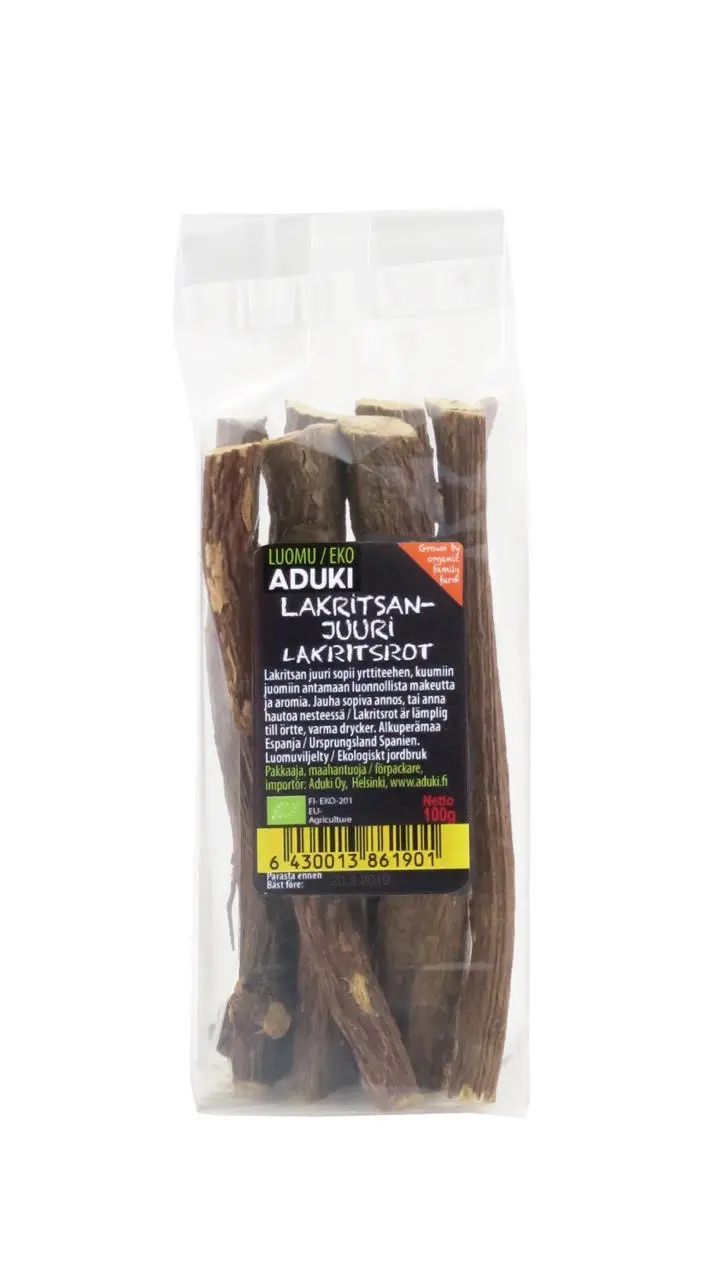 Lakritsanjuuri, kokonainen 100 g, 100 g