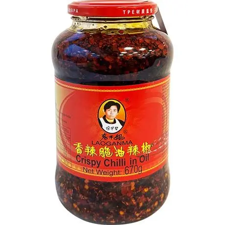 LAO GAN MA, CRISPY CHILI IN OIL 670ML