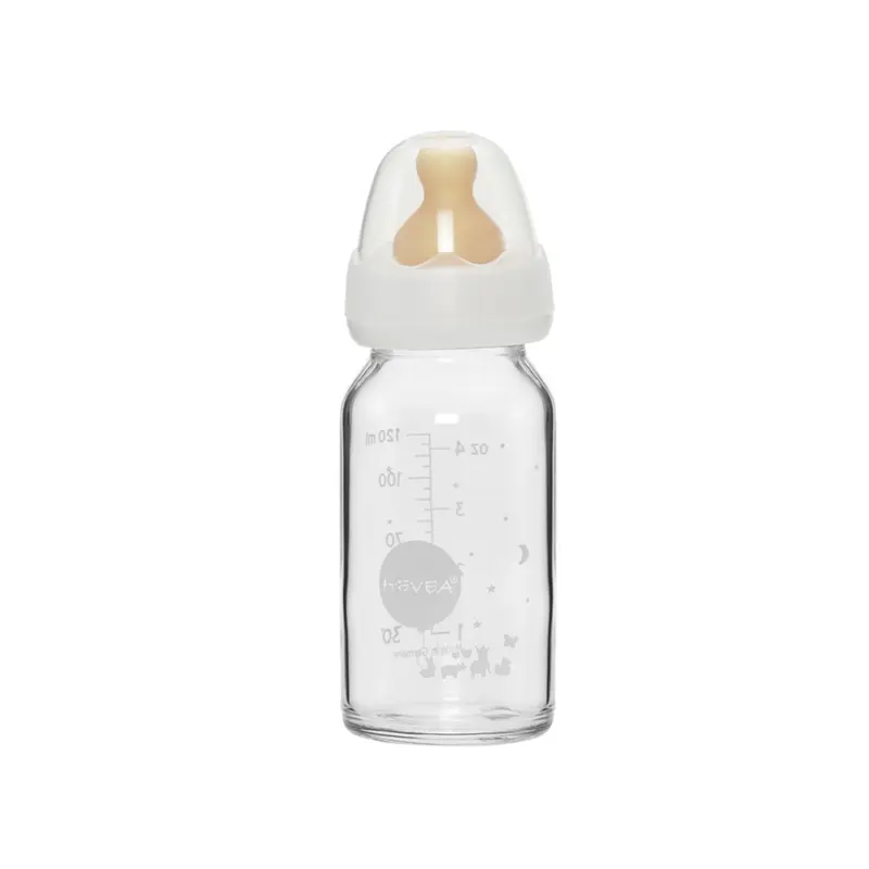 Lasinen tuttipullo, 120 ml