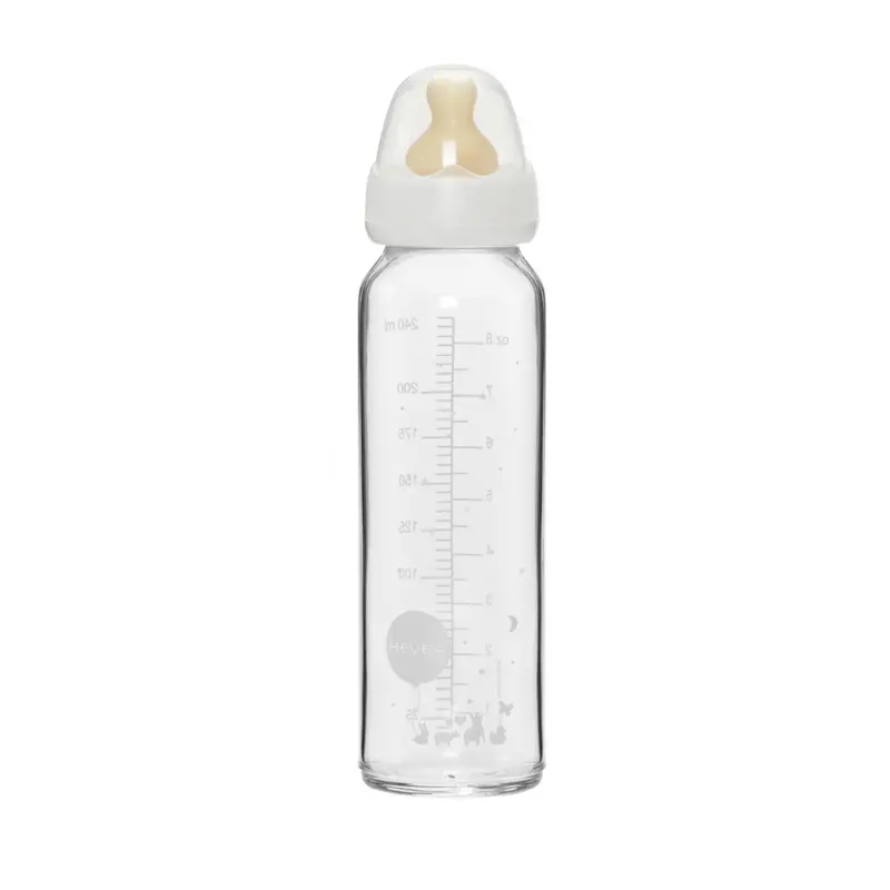 Lasinen tuttipullo, 240 ml