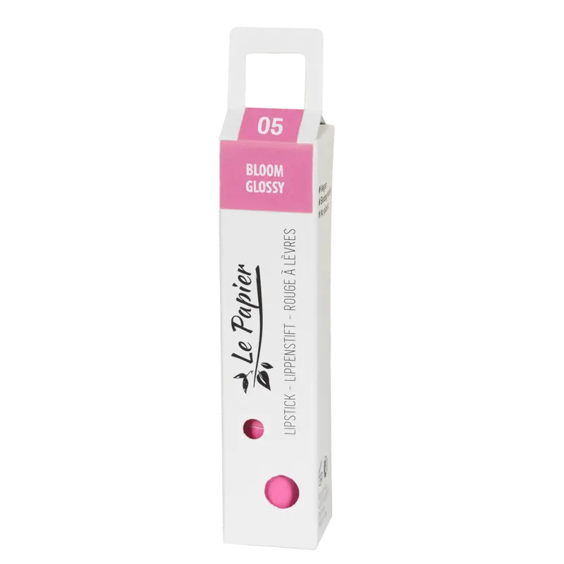 Le Papier Paper tube lipstick - BLOOM 05 Glossy