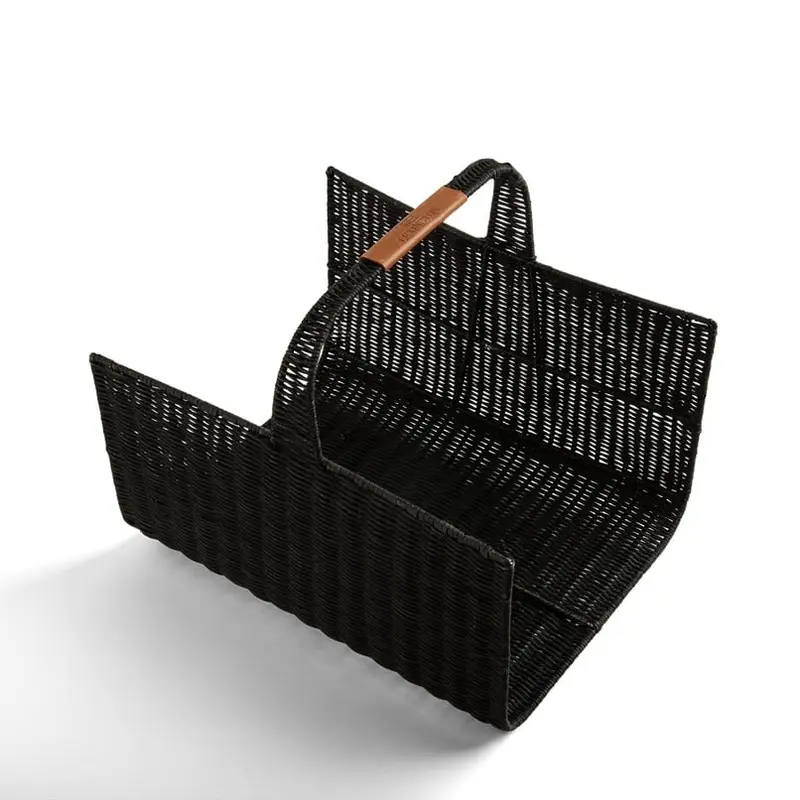 Lexington puuteline rottinkia 43*33*37cm, musta