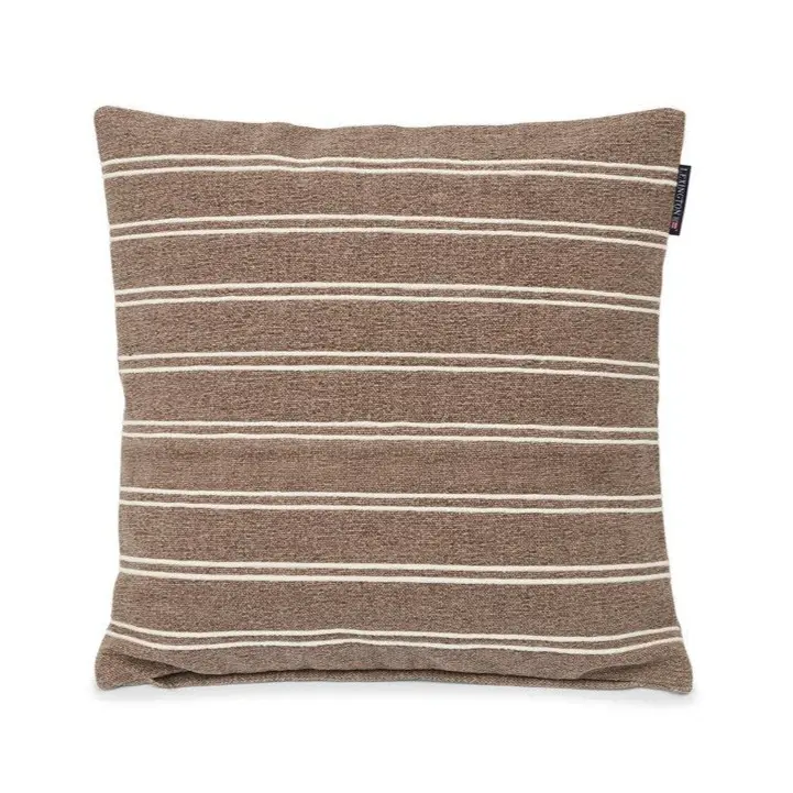 Lexington tyynynpäällinen kierrätettyä puuvillaa 50*50cm, ruskea