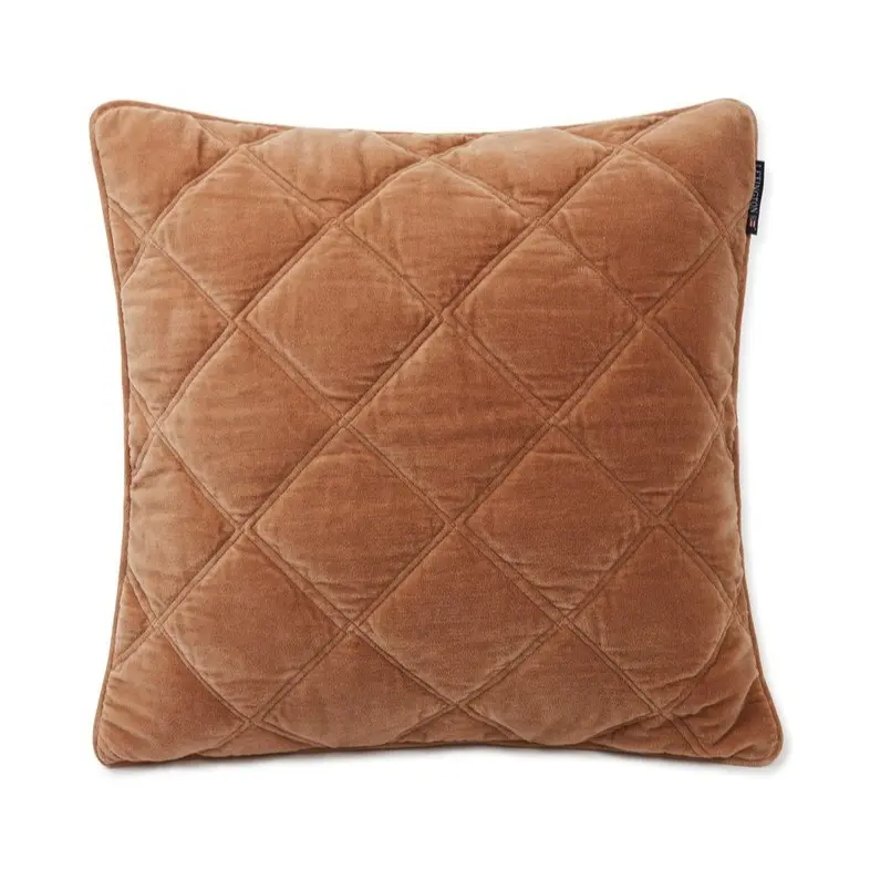 Lexington tyynynpäällinen puuvillasamettia 50*50cm, tumma beige