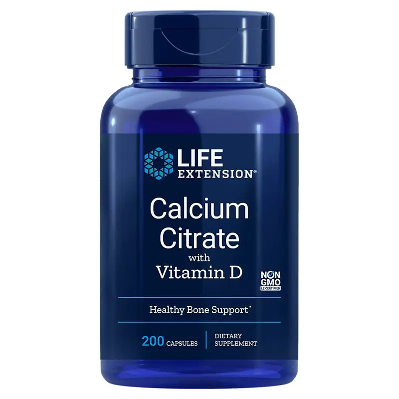 Life Extension Calcium Citrate with Vitamin D