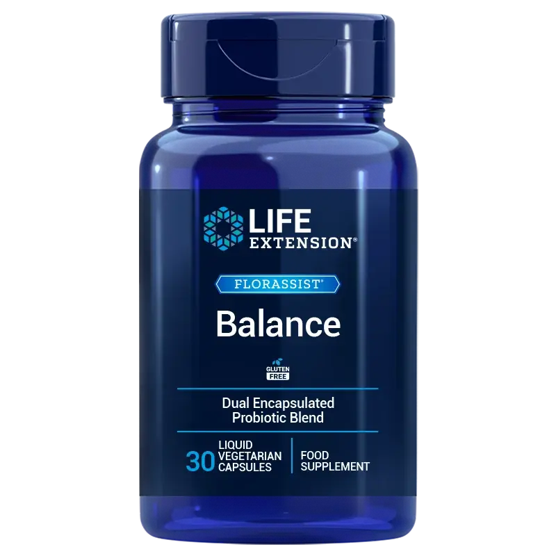 Life Extension FLORASSIST® Balance (Parasta ennen 30.09.2026)