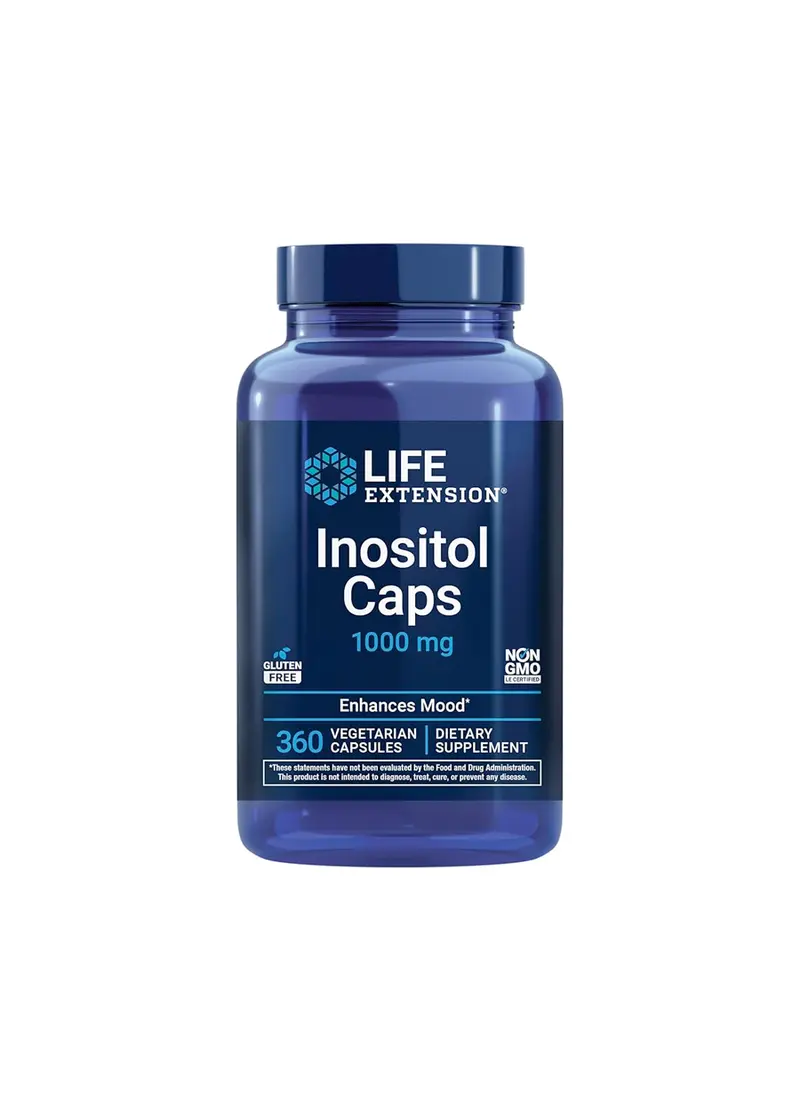 Life Extension Inositol Caps 1000 mg 360 Kapselit