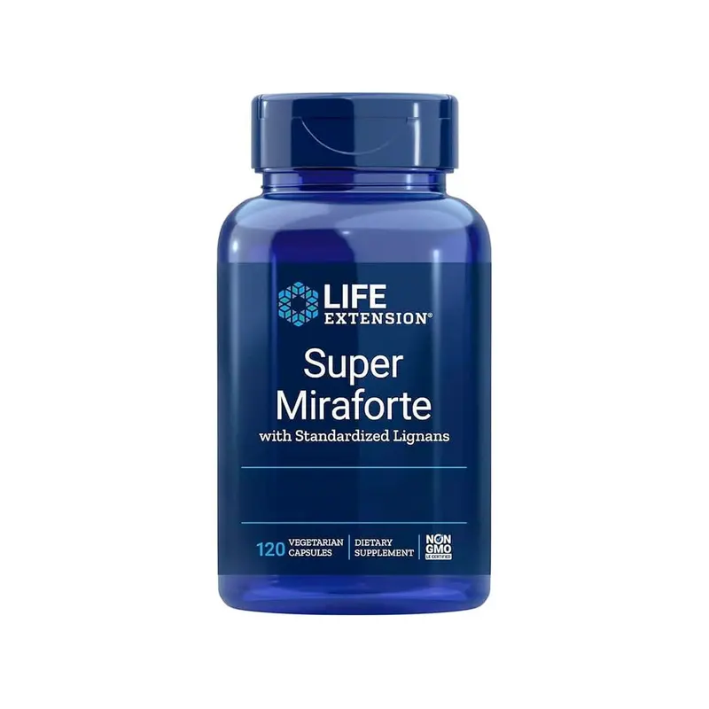 Life Extension Super Miraforte med Standardized Lignans 120 kapselit