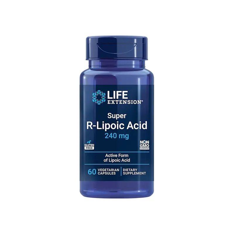 Life Extension Super R-Lipoic Acid 60 kapselit