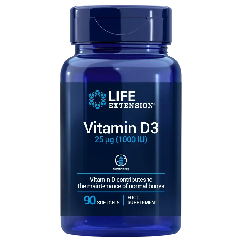Life Extension Vitamin D3 25 mikrog