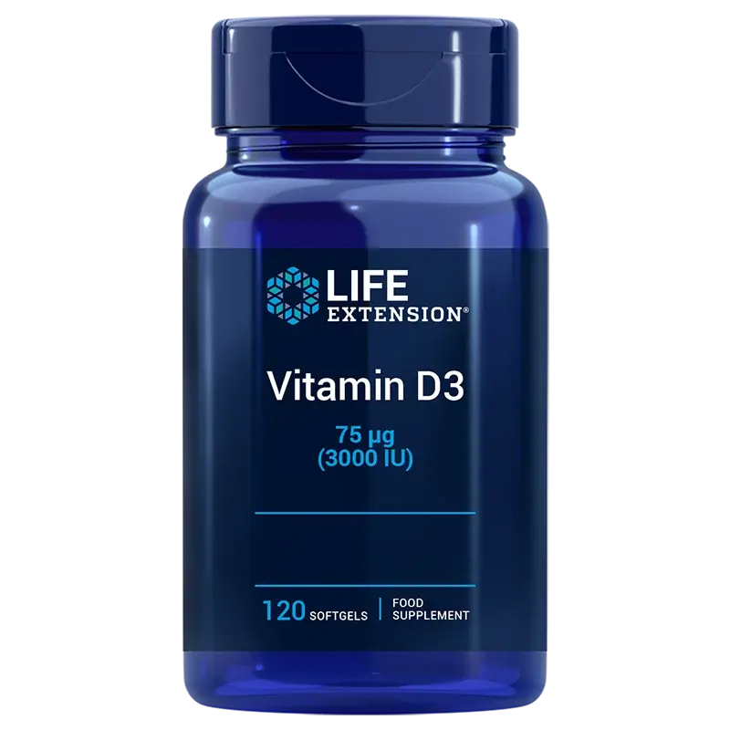Life Extension Vitamin D3 75 mikrog