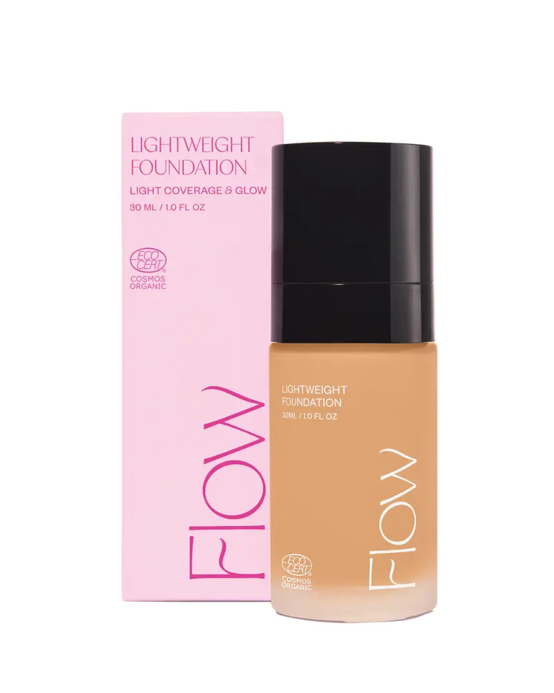 Lightweight Foundation, Warm Tan, 30 ml
