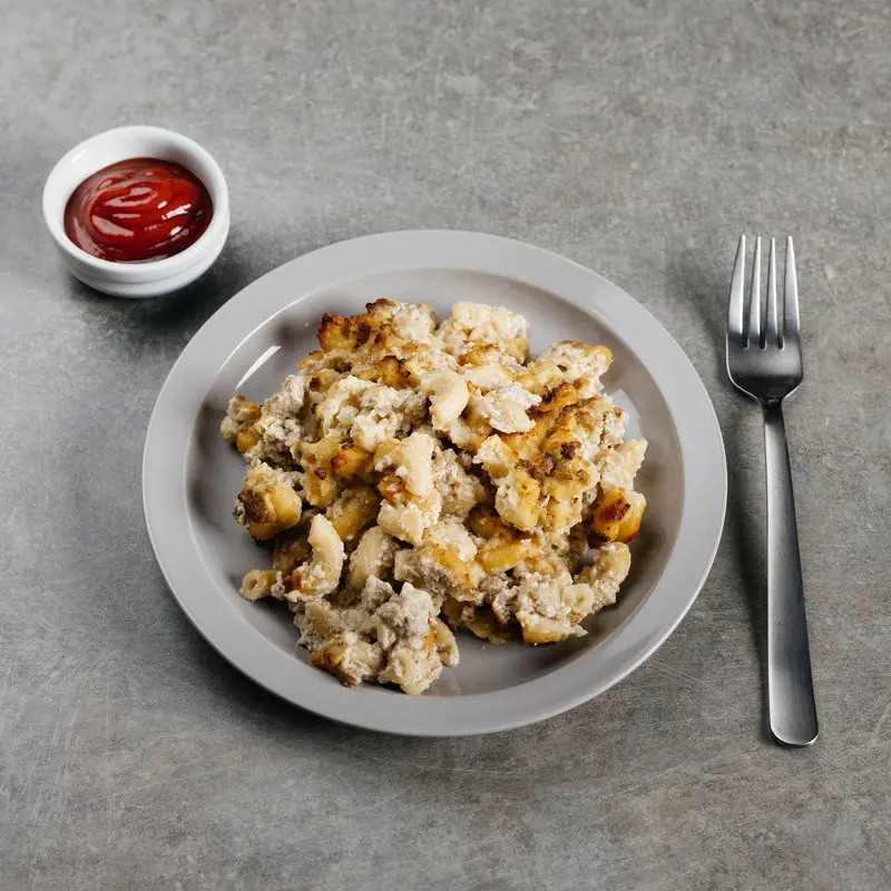 Liha-makaronilaatikko