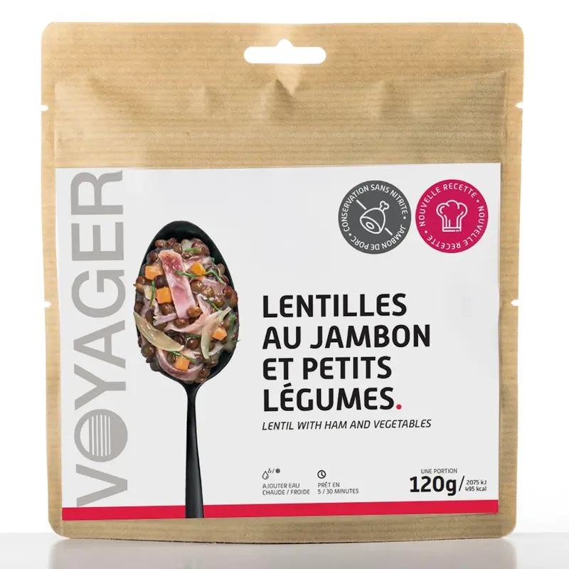 Linssipataa kinkulla ja kasviksilla 125g/405g