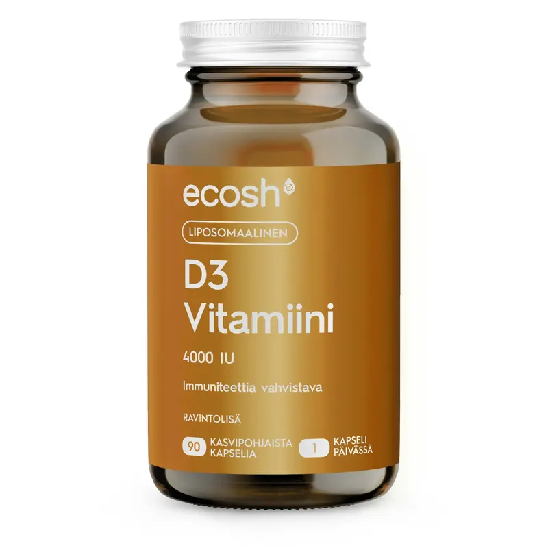 Liposomaalinen D-Vitamiini 90 kps.