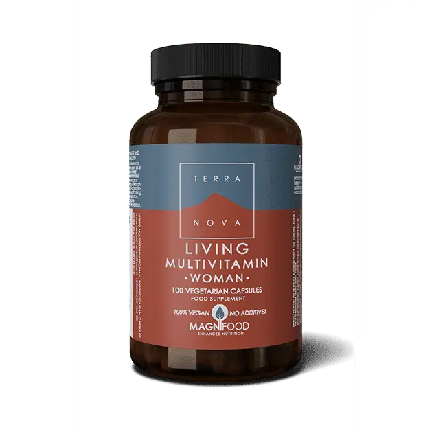 Living Multivitamin Woman monivitamiini 100 vegekaps, Terranova