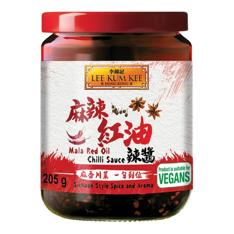 LKK, MALA RED OIL CHILLI SAUCE 205G