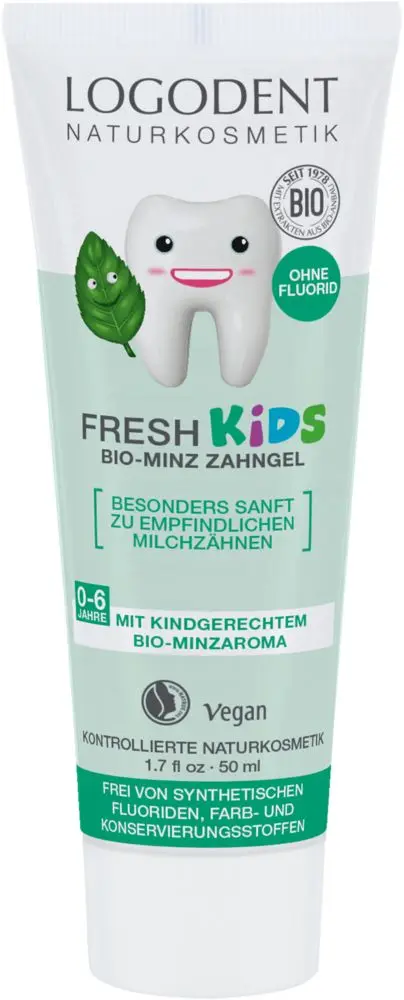 Logona Fresh Kids Hammasgeeli Minttu