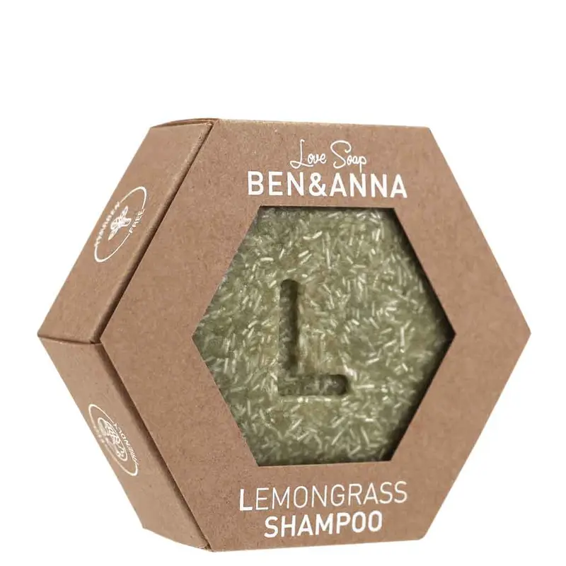 Lovesoap Lemongrass - shampoopala 60g , Ben & Anna