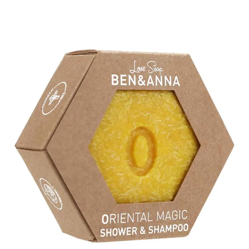 Lovesoap Oriental Magic Suihku- ja shampoopala 60g, Ben & Anna