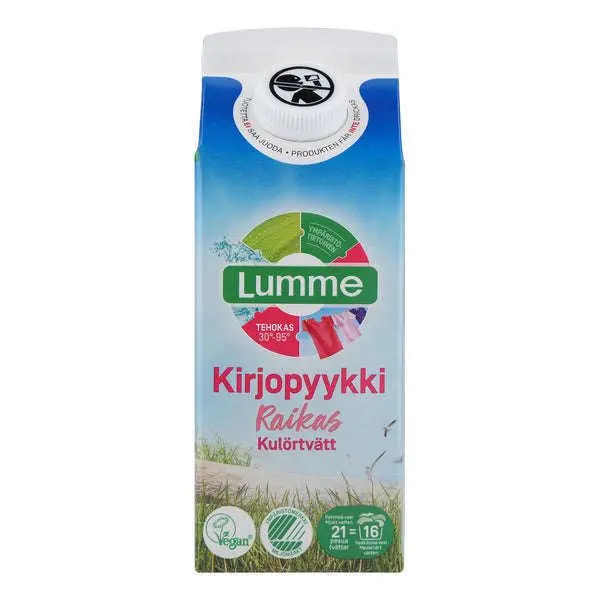 Lumme Kirjopyykki Pyykinpesuneste Raikas