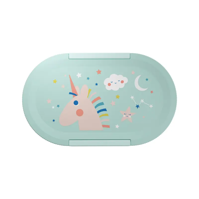 LUMO Kids Lunchbox - Lasten eväsrasia välipaloille, unistars