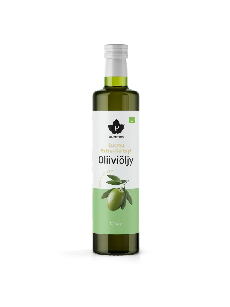 Luomu Extra Neitsyt Oliiviöljy - 500 ml