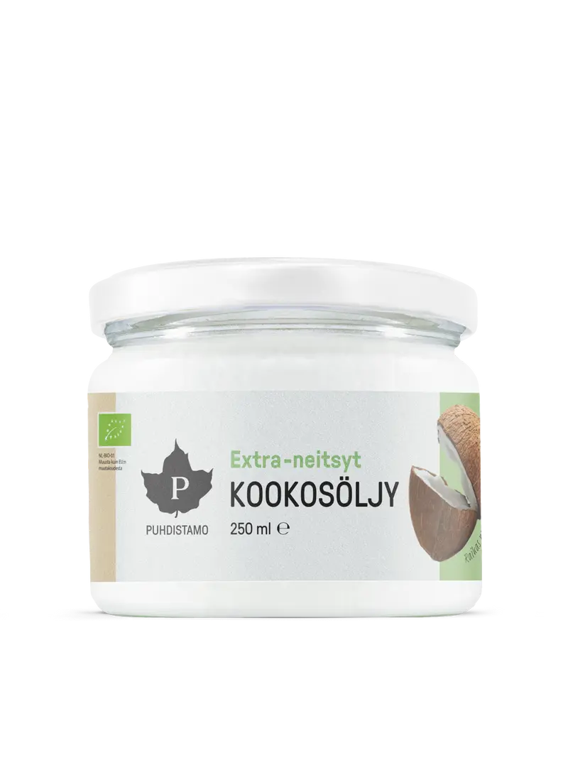 Luomu Extra-neitsytkookosöljy - 250 ml