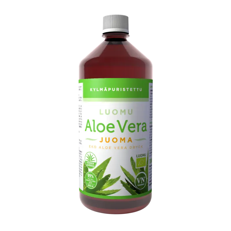 Luomu Kylmäpuristettu Aloe Vera Juoma
