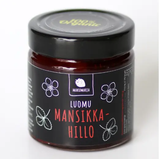 Luomu Mansikkahillo 240g