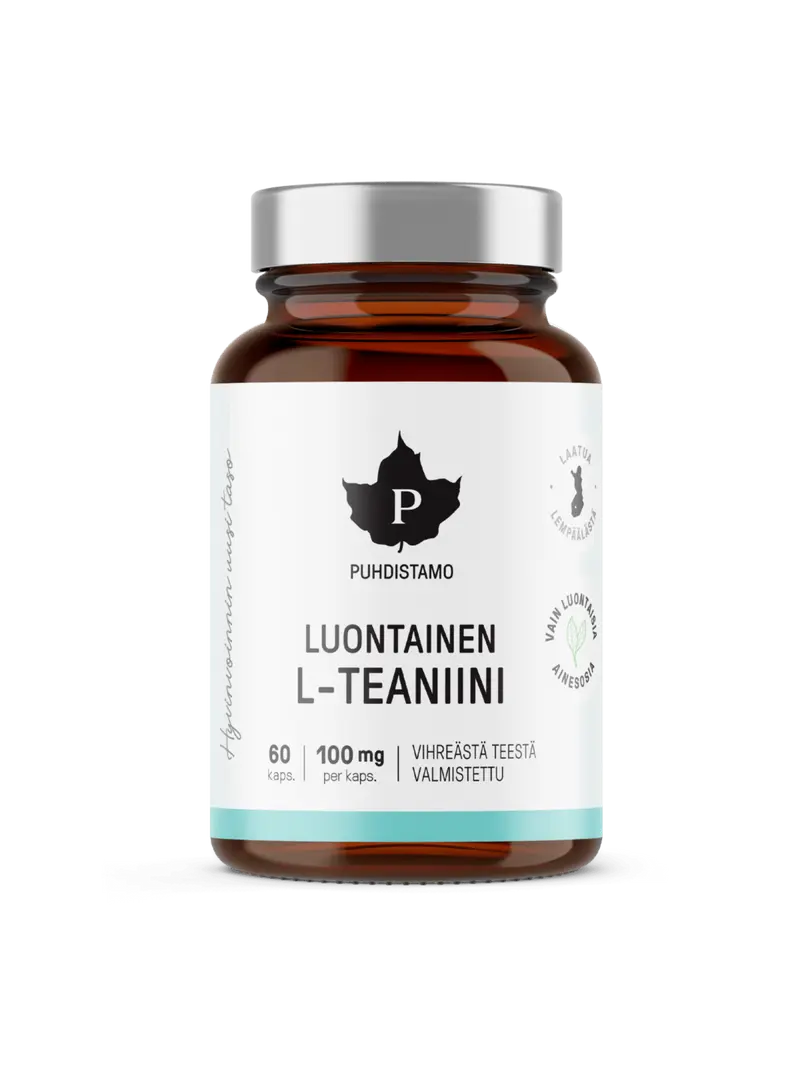 Luontainen L-teaniini - 60 kaps