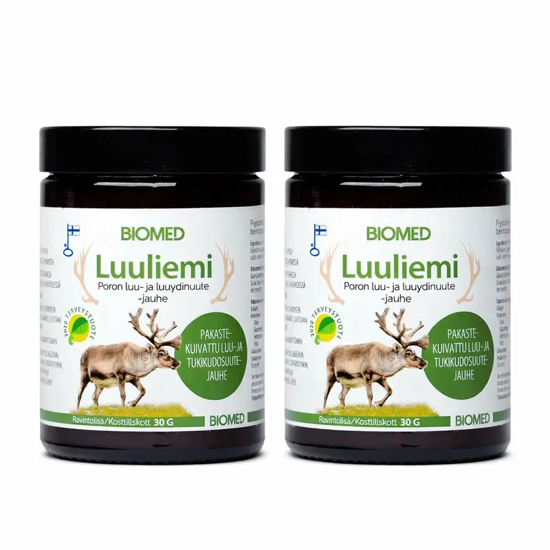 Luuliemijauhe 2x30 g, Säästöpakkaus, Biomed