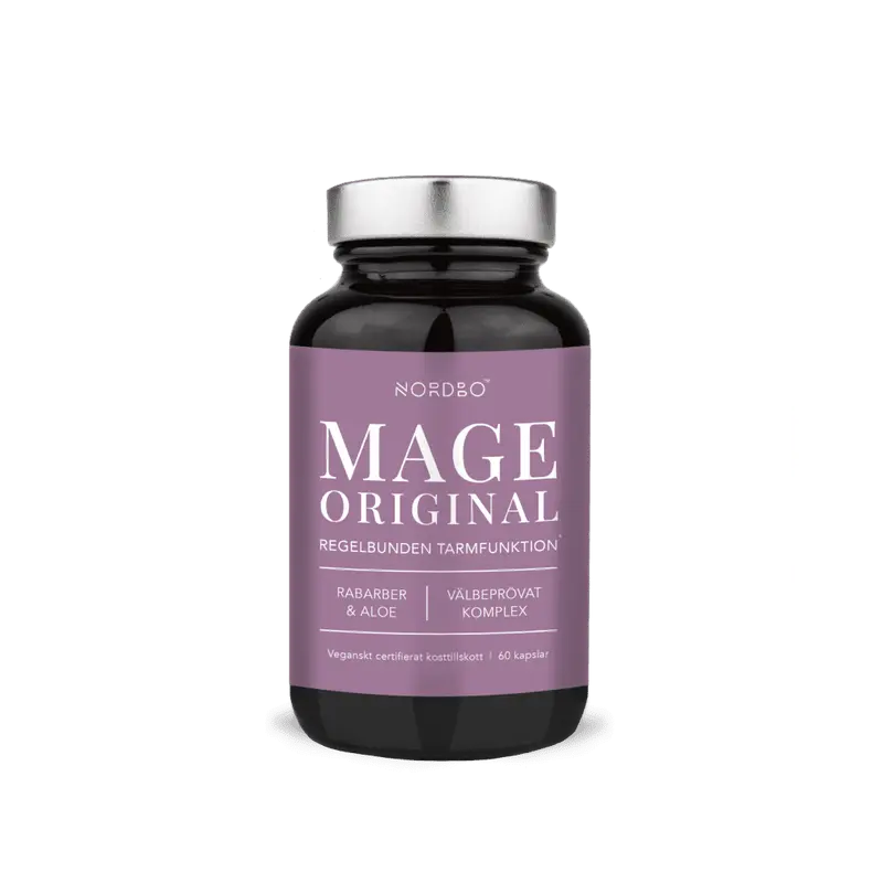 Mage Original-ruoansulatuksen tuki 60 kaps, Nordbo