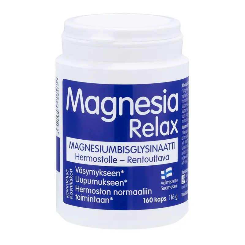 Magnesia Relax 160 kaps.