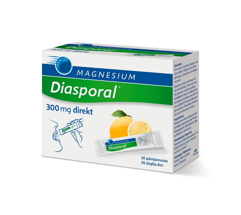 Magnesium Diasporal Direkt-rakeet 300 mg