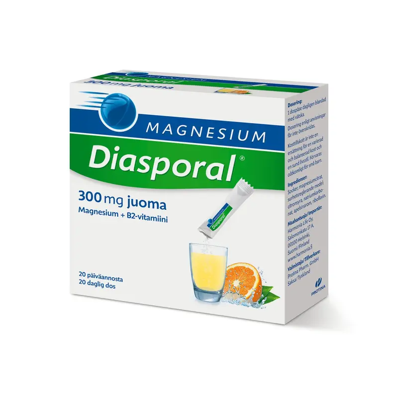 Magnesium Diasporal Juoma 300 mg
