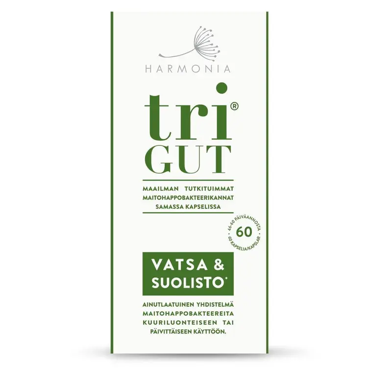 Maitohappobakteeri triGUT 60 kaps, Harmonia