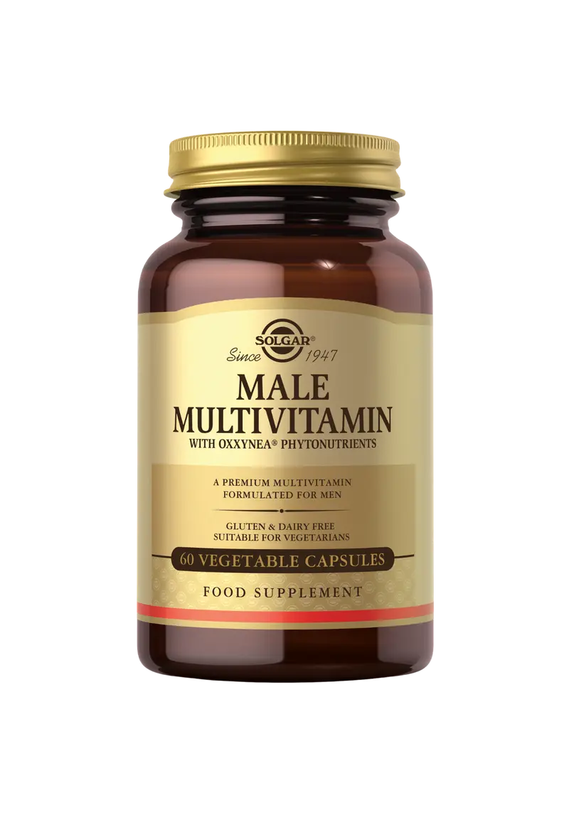 Male Multivitamin with Phytonutrients, 60 kaps