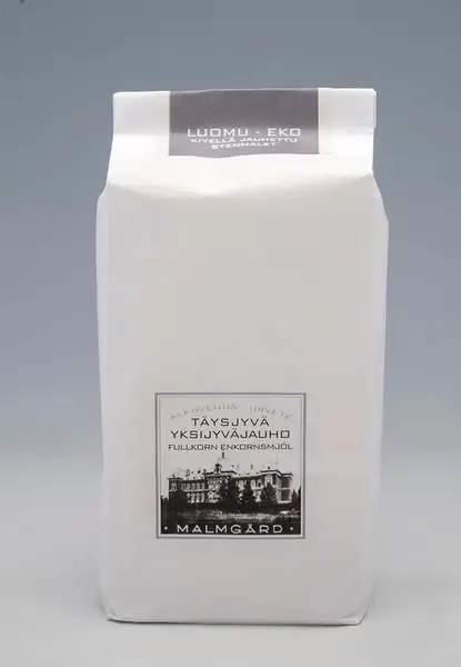 Malmgård yksijyvävehnä täysjyväjauho 1 kg