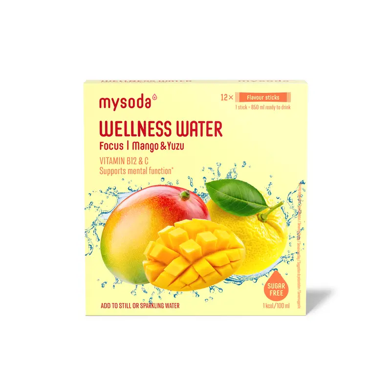 Mango & Yuzu Wellness Water Focus