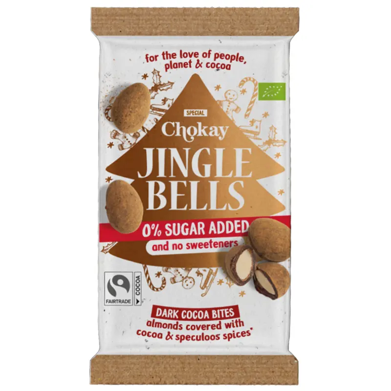 Manteli, tumma suklaa & joulumausteet, 85 g