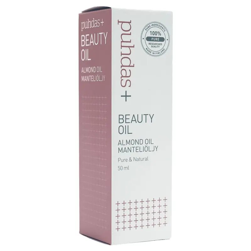 Manteliöljy luomu 50 ml, Puhdas+