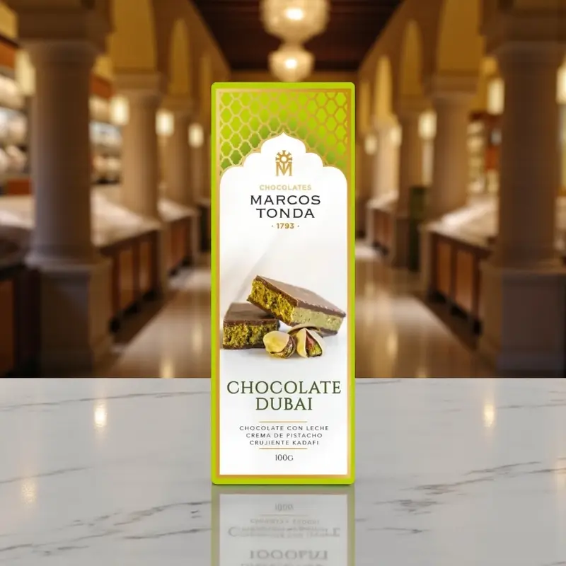 Marcos Tonda Chocolate Dubai – pistaasisuklaa kadaifilla | Limited Edition