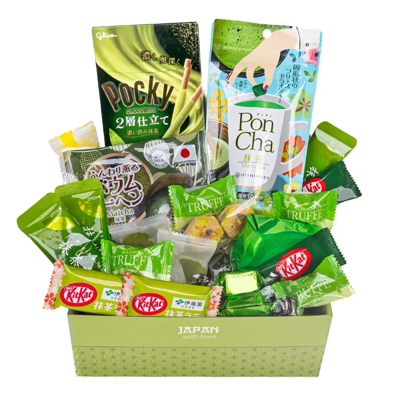Matcha japanilainen laatikko