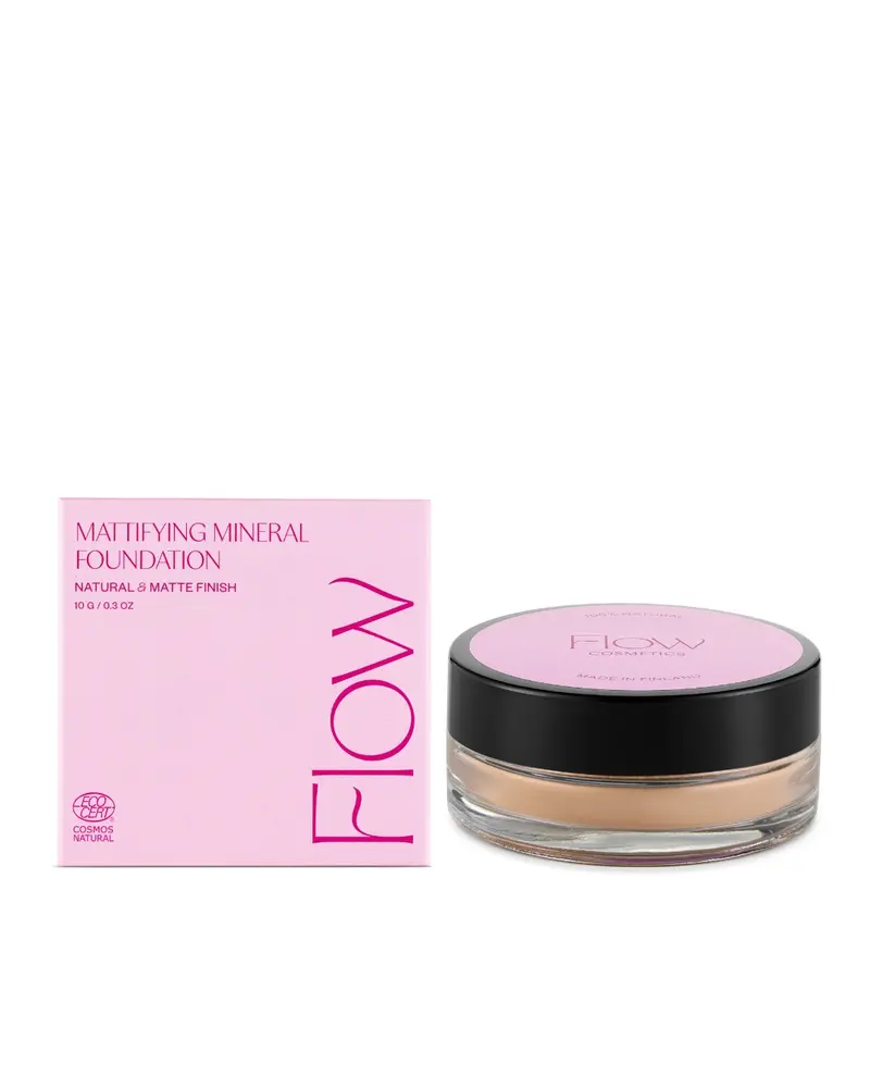 Mattifying Mineral Foundation, Warm 01, 10 g