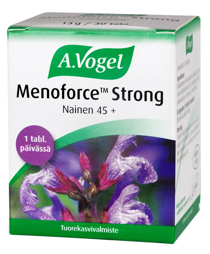 Menoforce Strong -salviatabletit, 30 tabl, 13 g