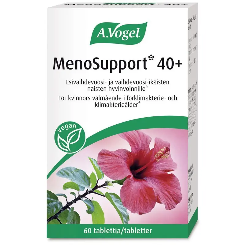 Menosupport 40+ 60tabl., A. Vogel - päiväys 01/27